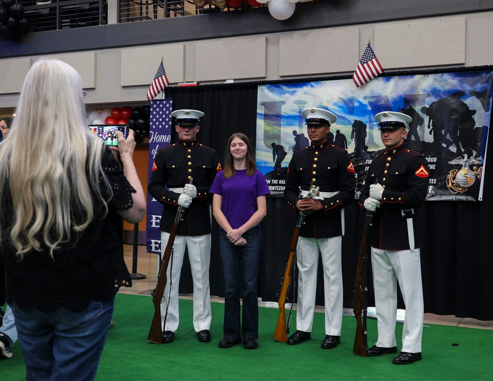 The Battle Color Detachment in North Dakota