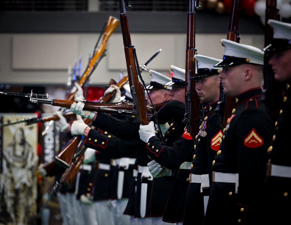 The Battle Color Detachment in North Dakota