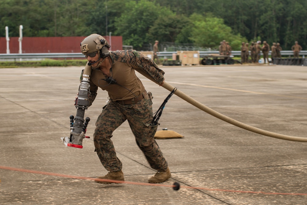 SY 24 | 15th MEU Refuels MV-22s at Yecheon FARP