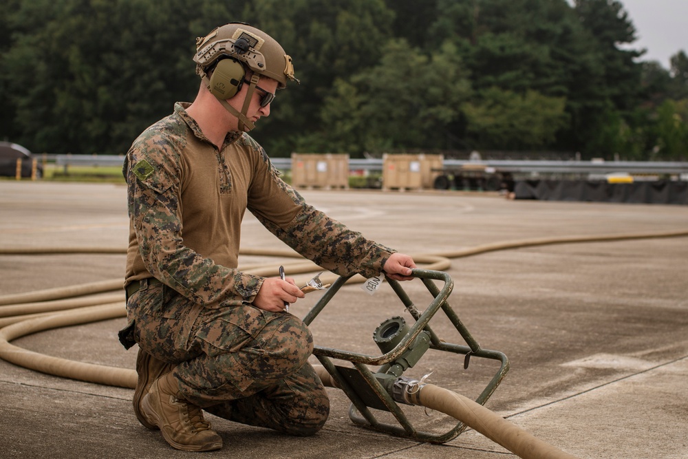 SY 24 | 15th MEU Refuels MV-22s at Yecheon FARP