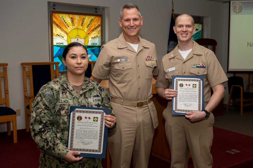 MEDIG AWARDS FOR NMCP STAFF