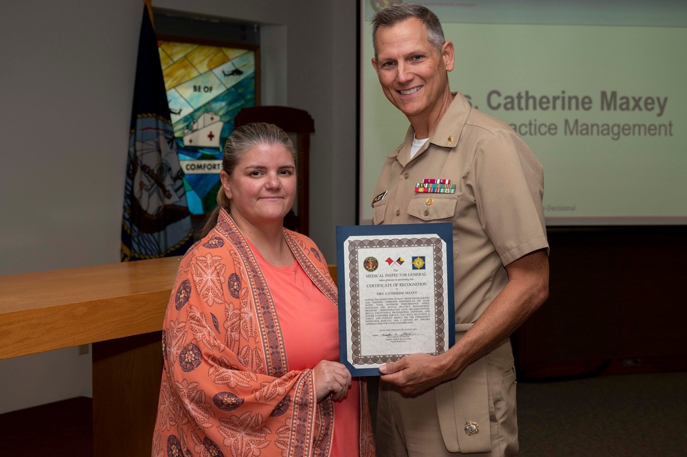 MEDIG AWARDS FOR NMCP STAFF