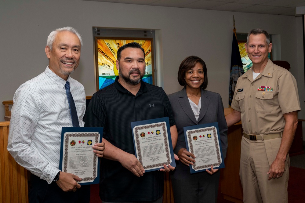 MEDIG AWARDS FOR NMCP STAFF