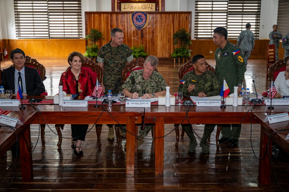 Commander of U.S. Indo-Pacific Command participates in Mutual Defense Board Security Engagement Board in the Philippines