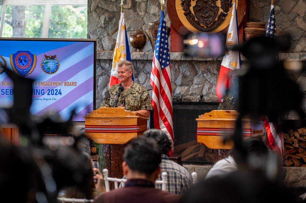 Commander of U.S. Indo-Pacific Command participates in Mutual Defense Board Security Engagement Board in the Philippines