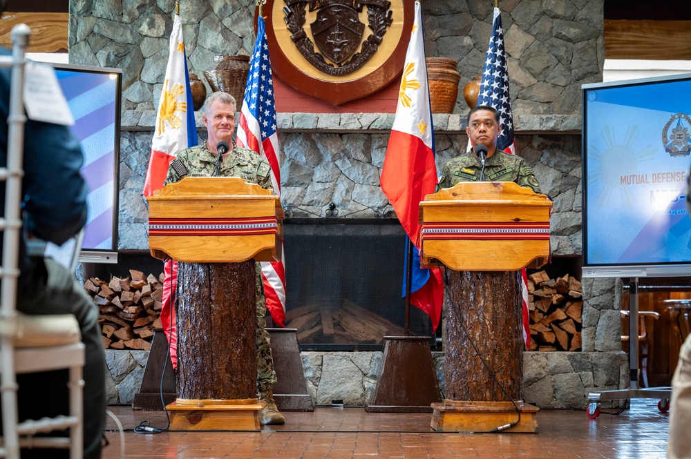 Commander of U.S. Indo-Pacific Command participates in Mutual Defense Board Security Engagement Board in the Philippines