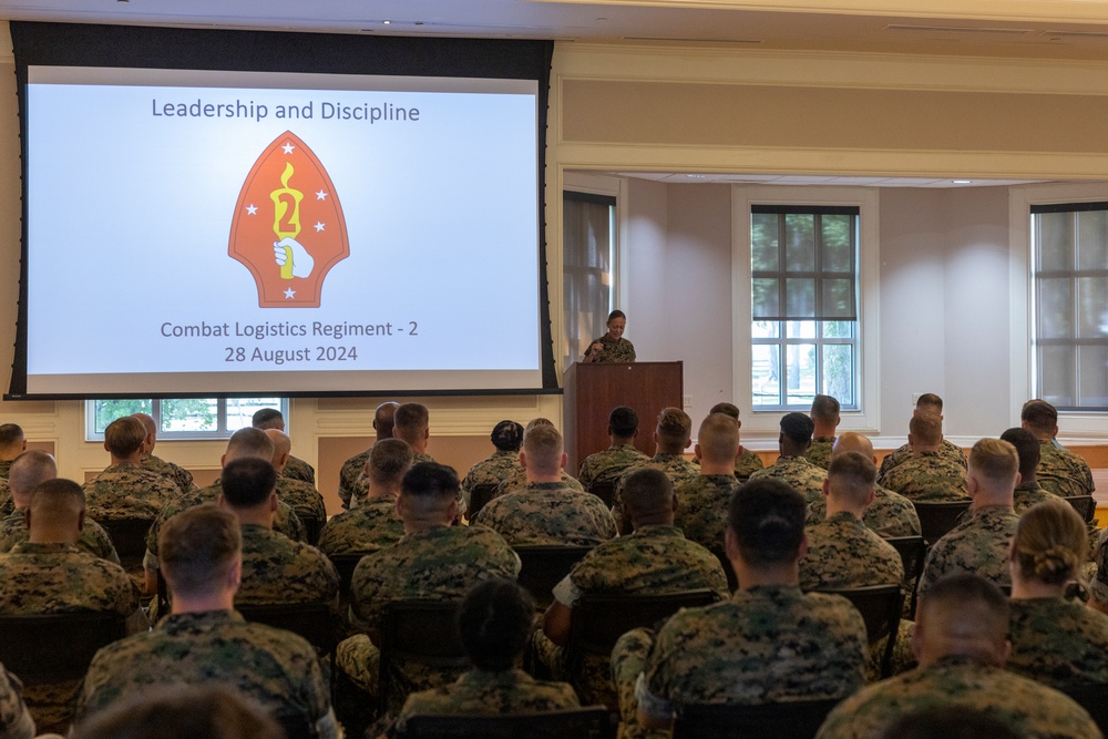 Lt. Gen. David Furness Discipline, Standards, and Ethical Decision PME