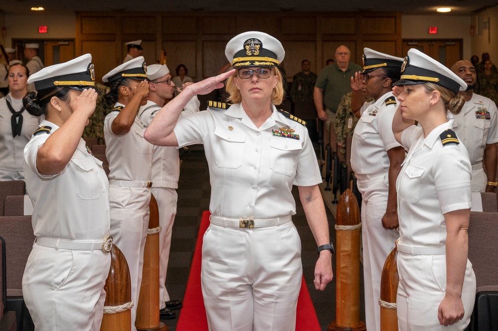 NMCP HOSTS EMF-JULIET CHANGE OF COMMAND