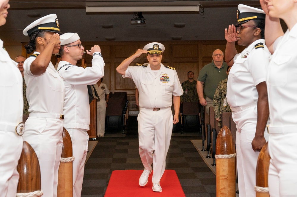 NMCP HOSTS EMF-JULIET CHANGE OF COMMAND