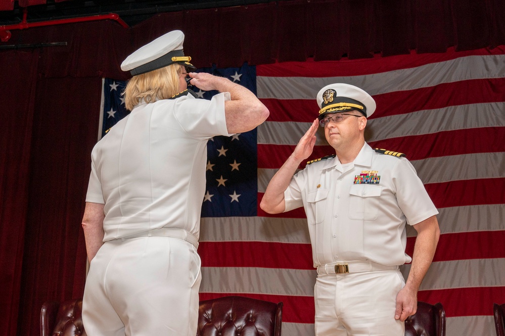 NMCP HOSTS EMF-JULIET CHANGE OF COMMAND