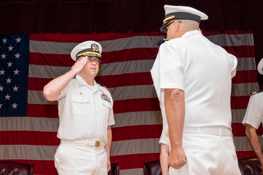 NMCP HOSTS EMF-JULIET CHANGE OF COMMAND