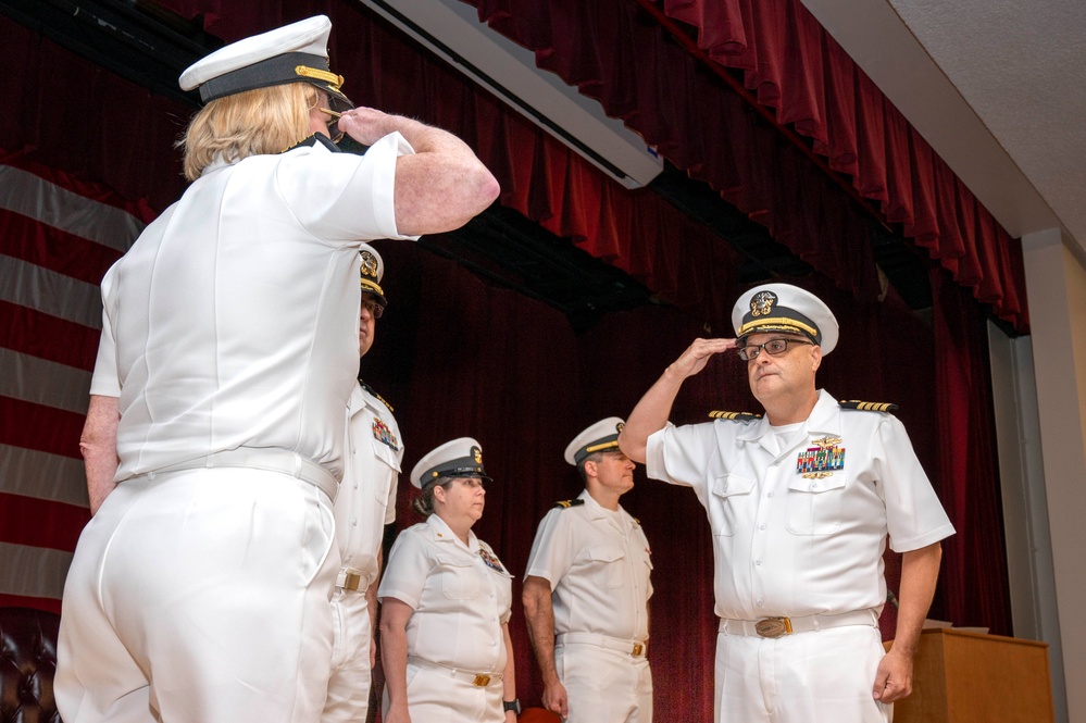 NMCP HOSTS EMF-JULIET CHANGE OF COMMAND