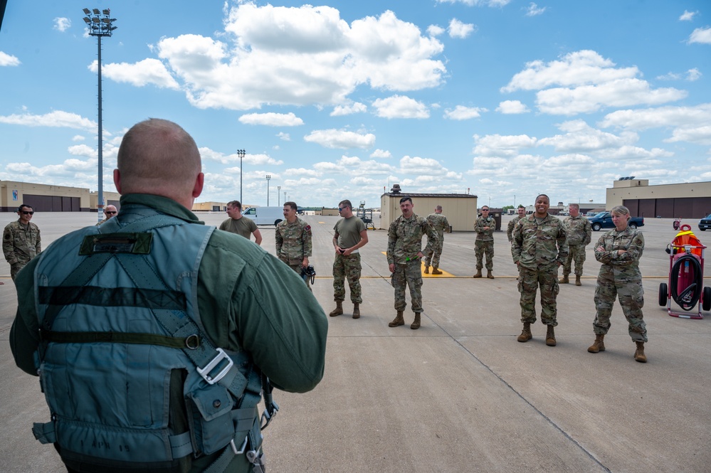 Crew Chiefs of the year receive an incentive flight