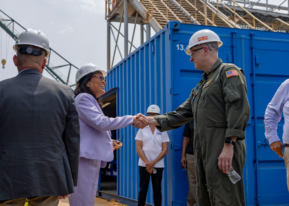 SECNAV Visits PCU John F. Kennedy