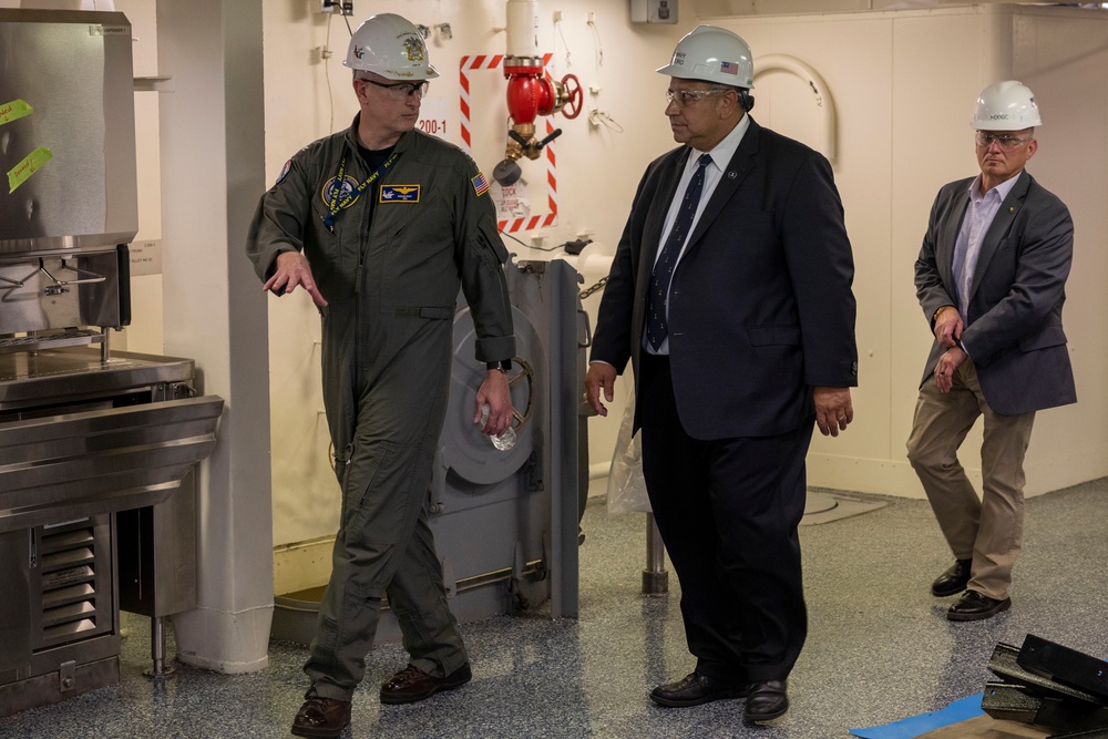 SECNAV Visits PCU John F. Kennedy