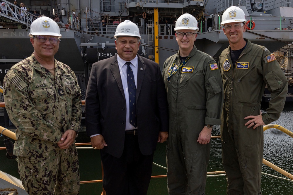 SECNAV Visits PCU John F. Kennedy