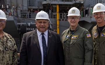 SECNAV Visits PCU John F. Kennedy