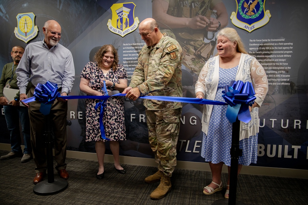 AFCEC Heritage Wall dedication ceremony