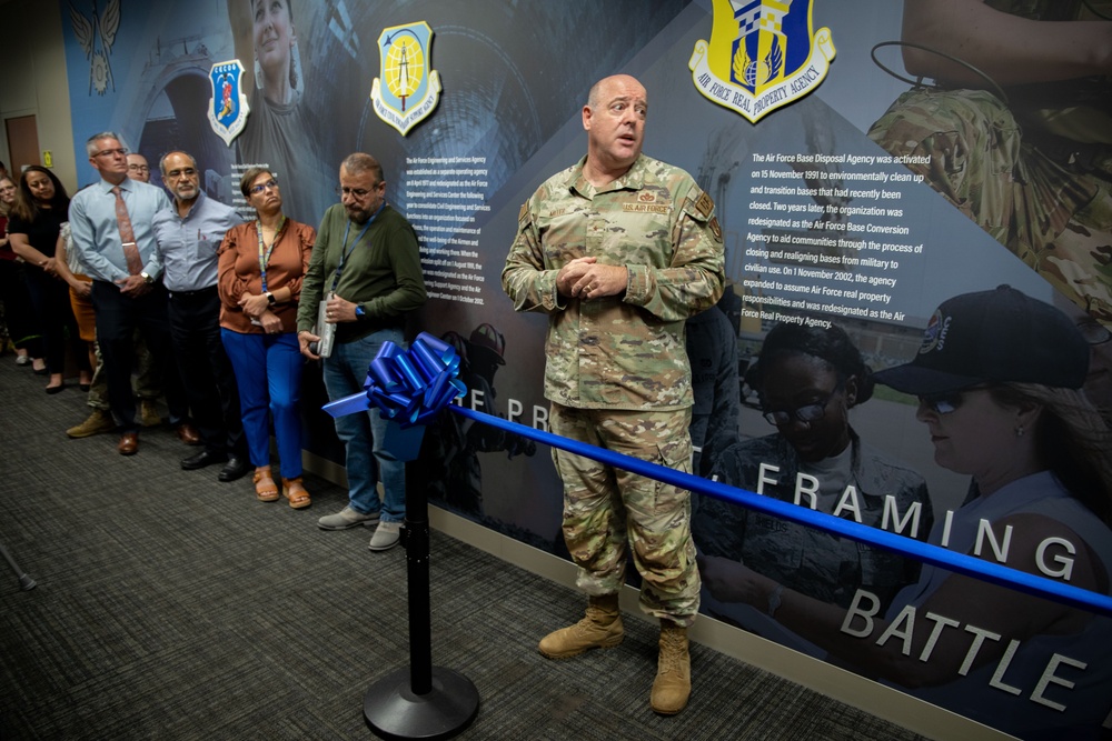 AFCEC Heritage Wall dedication ceremony