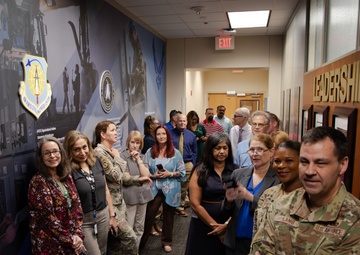 AFCEC Heritage Wall dedication ceremony