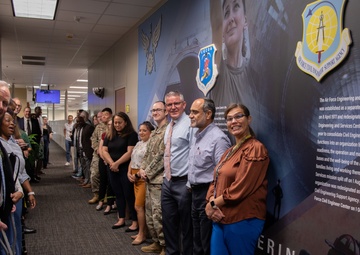 AFCEC Heritage Wall dedication ceremony