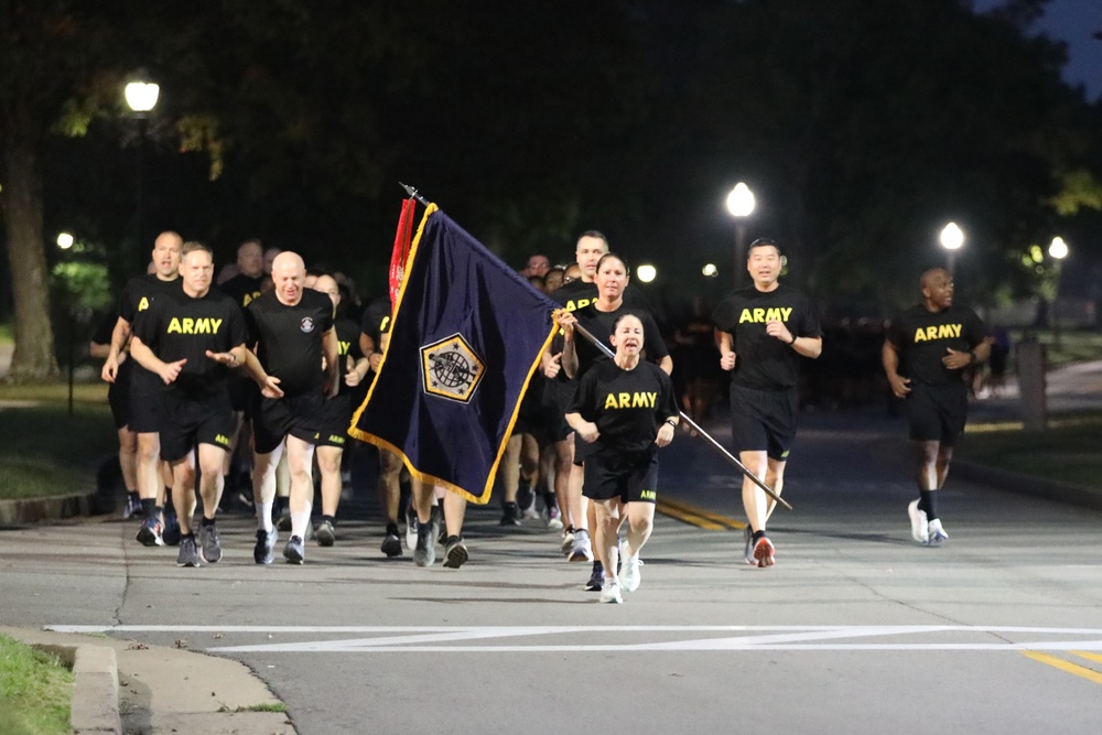 HRC conducts esprit de corps run