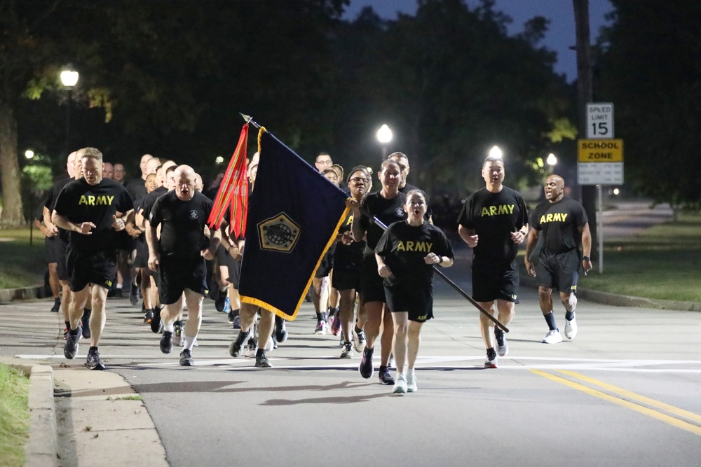 HRC conducts esprit de corps run