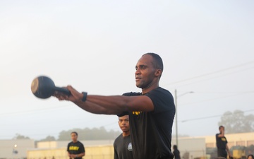 The Division Sustainment Troops Battalion holds a physical fitness competition