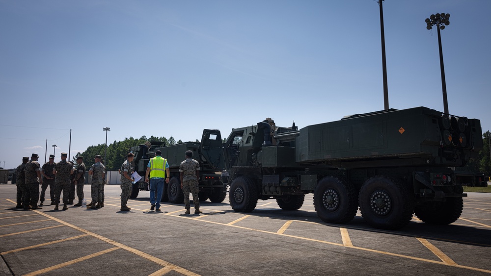 Hotel Battery 2/10 HIRAIN: Joint Inspection w/ the 43rd Air Mobility Squadron