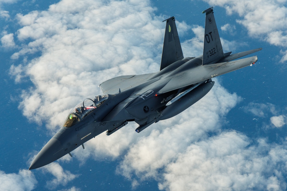 F-15s takes to the Skies over Southern California