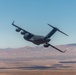 Two C-17s Fly Formation Over Edwards AFB