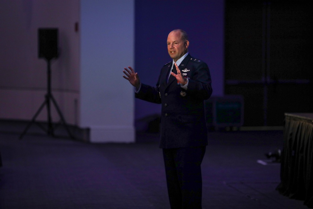 Acting Air National Guard director speaks in Detroit