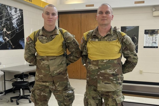 Army family takes on new meaning for Soldier reunited with biological father also training at Fort Leonard Wood