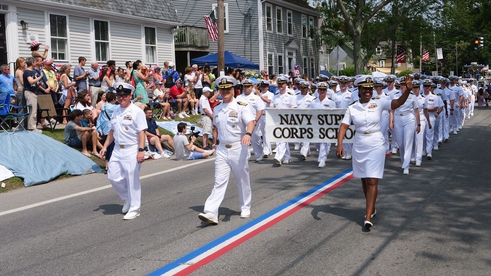 NSCS marches in the Nation’s oldest continuous Fourth of July Parade in Bristol, R.I.