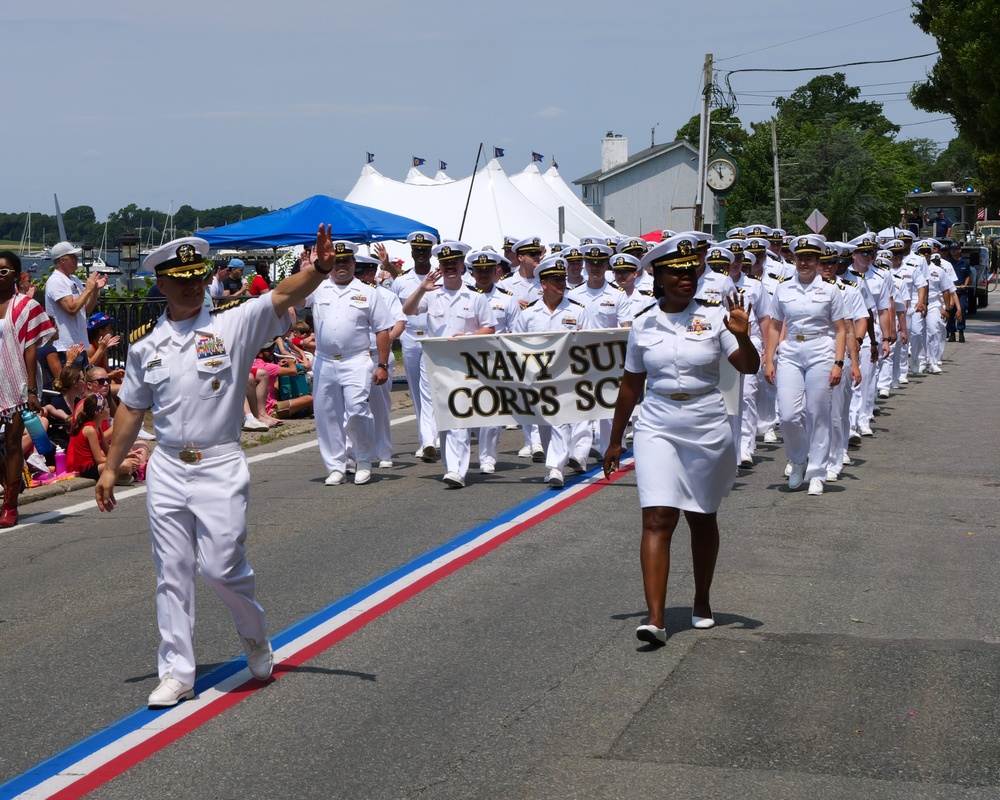 NSCS marches in the Nation’s oldest continuous Fourth of July Parade in Bristol, R.I.