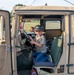 Families explore vehicles at National Night Out