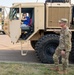 Families explore vehicles at National Night Out