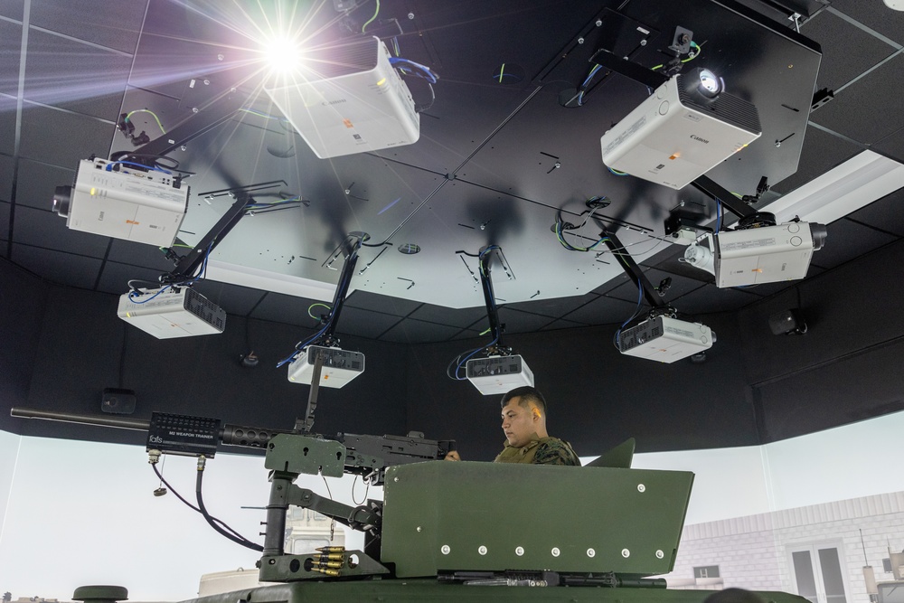 Marines participate in convoy simulation