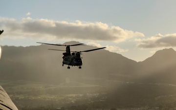 25th CAB Soldiers Conduct Night Air Assault