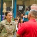 U.S. Army Leaders Dedicate Peace Garden at Solomon Elementary