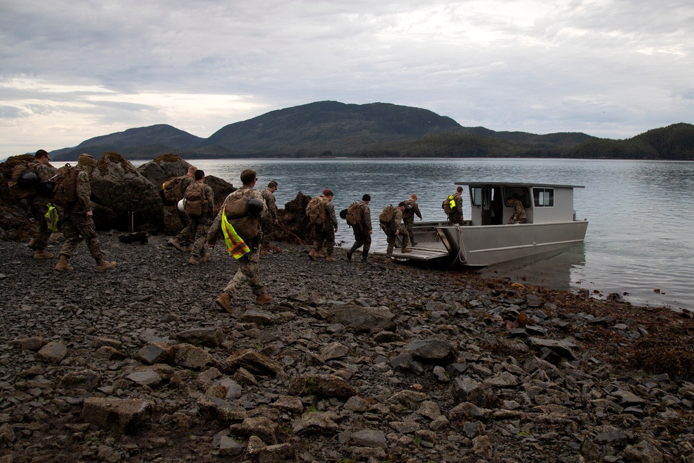 IRT in action: USMC engineers conduct earthwork operations for future Shepard Point oil spill response site