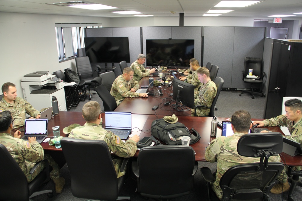 75th USARIC AI Team partners with XVIII Airborne Corps during CAT24 to solve Real-World Army problems