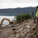 IRT in action: USMC engineers conduct earthwork operations for future Shepard Point oil spill response site