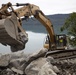 IRT in action: USMC engineers conduct earthwork operations for future Shepard Point oil spill response site