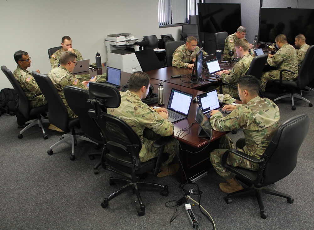 75th USARIC AI Team partners with XVIII Airborne Corps during CAT24 to solve Real-World Army problems