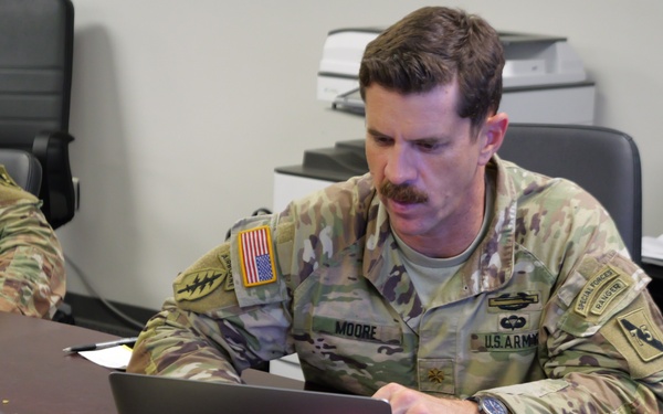 75th USARIC AI Team partners with XVIII Airborne Corps during CAT24 to solve Real-World Army problems