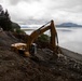 IRT in action: USMC engineers conduct earthwork operations for future Shepard Point oil spill response site