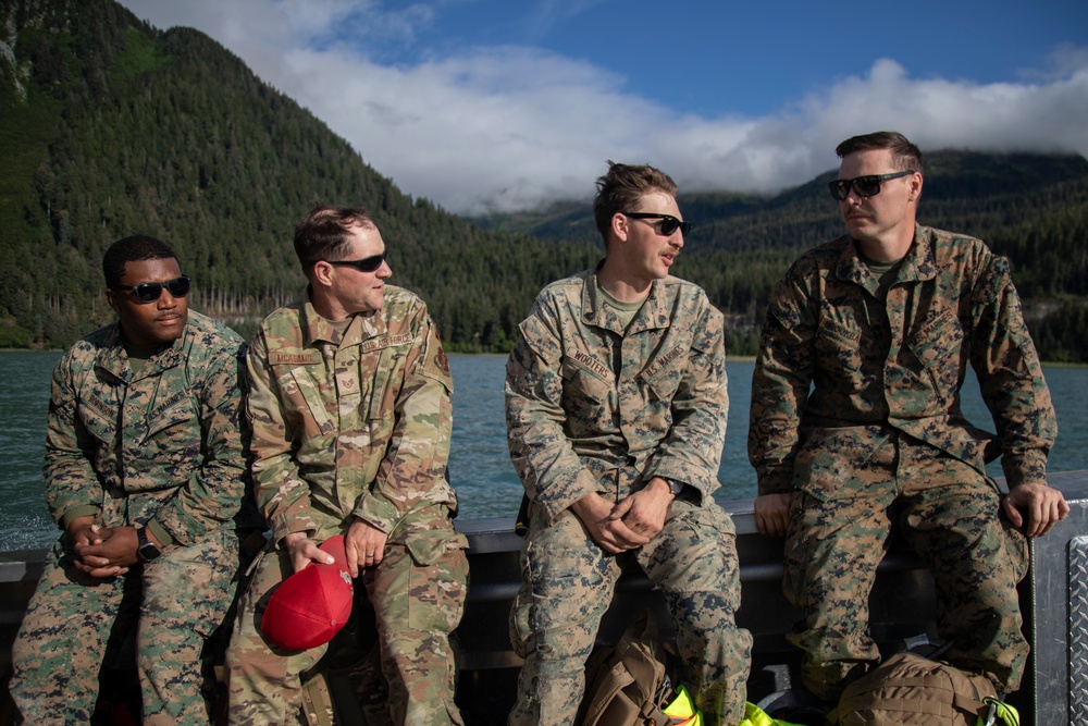 IRT in action: USMC engineers conduct earthwork operations for future Shepard Point oil spill response site