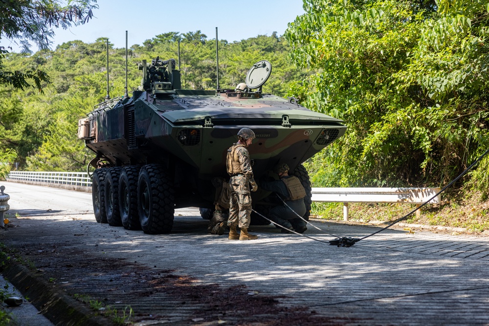 Amphibious Combat Vehicle Route Validation
