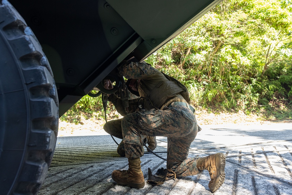 Amphibious Combat Vehicle Route Validation